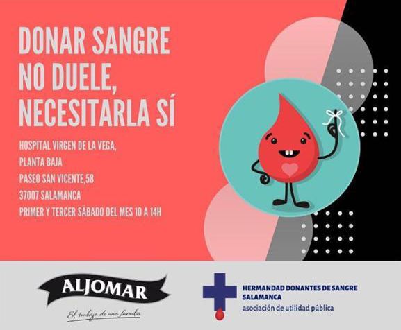 Donantes desangre y ALjomar